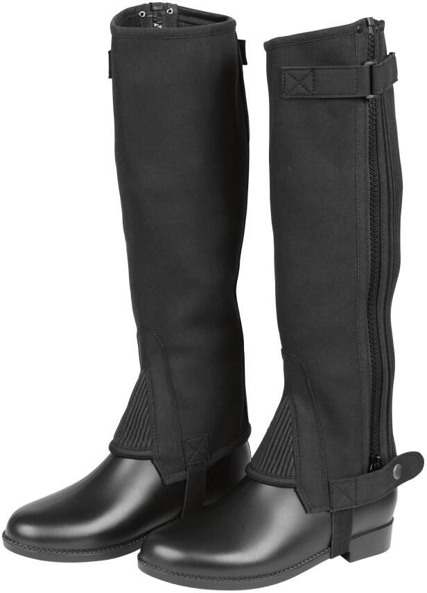 Covalliero ClassicStretch Kinder Minichaps, schwarz, Gr. 134