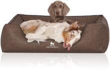 Knuffelwuff Chesapeake orthopädisches Hundebett, 105x75cm, braun