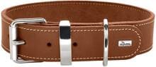 Collare HUNTER Aalborg Special, color cognac, taglia M-L, 60 cm