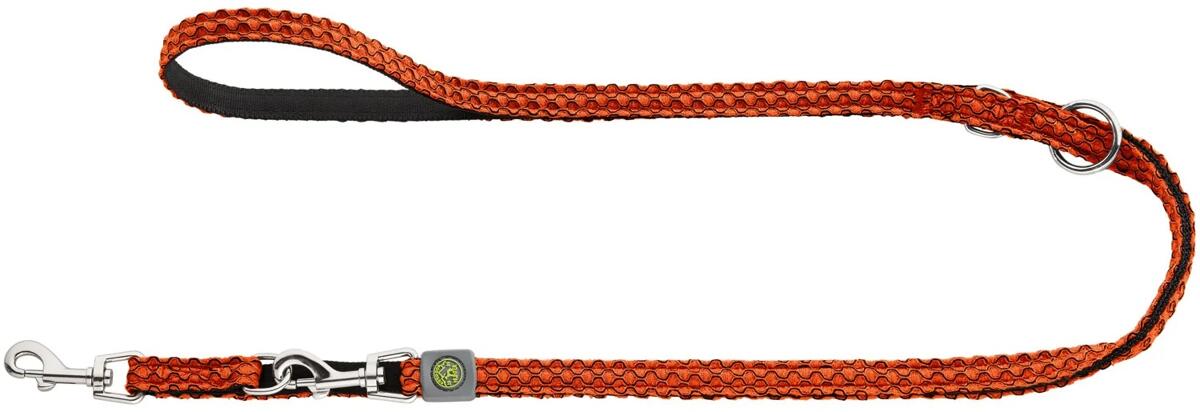 HUNTER Hilo verstellbare Führleine, orange, 15/200