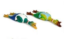 beeztees Latex Hundespielzeug, Ente, sortiert, 45x11x7cm