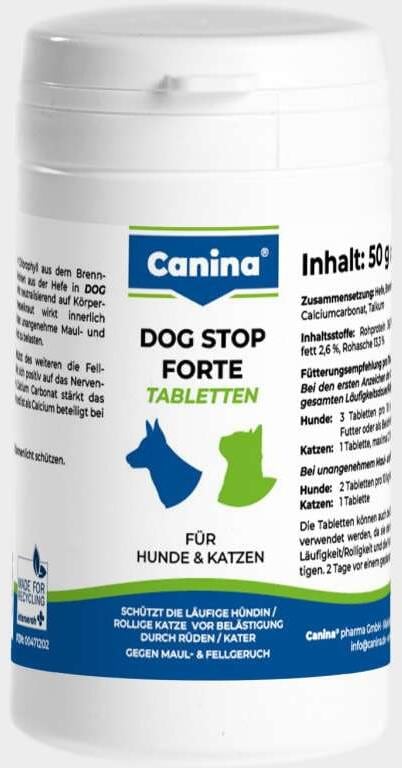 Canina Dog-Stop Forte Tabletten, 50g