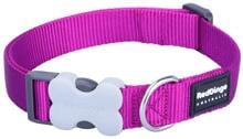 Collare per cani Red Dingo Bucklebone, fucsia, M, 31-47 cm