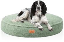 Knuffelwuff Tivano orthopädisches Rund-Hundebett, Ø120cm, khaki