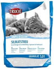 Trixie Simple-n-Clean granulate silicate litter, 5 litres