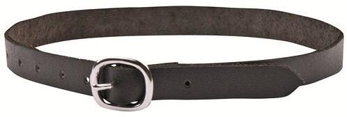 HKM Sporenriemen, Leder, schwarz