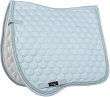Cuscino da sella HKM Elisa, azzurro, eventing