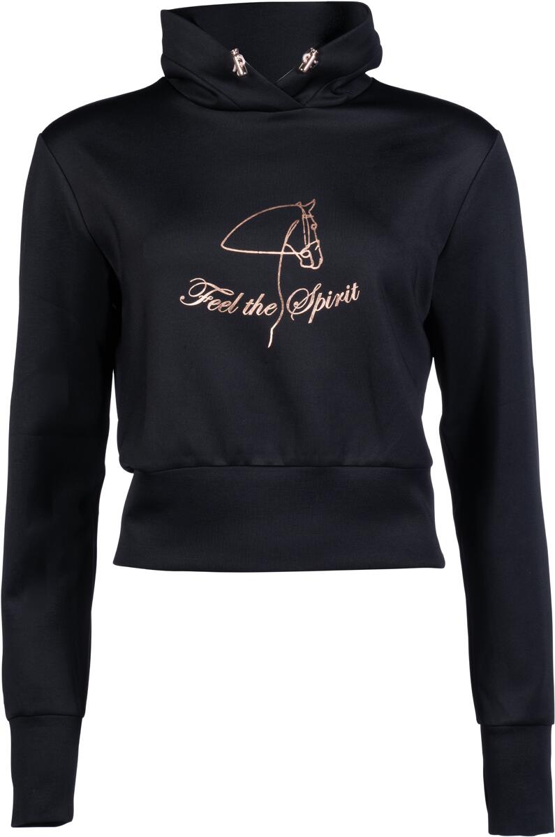 HKM Equestrian Rosegold Style Sweatshirt, schwarz, XL
