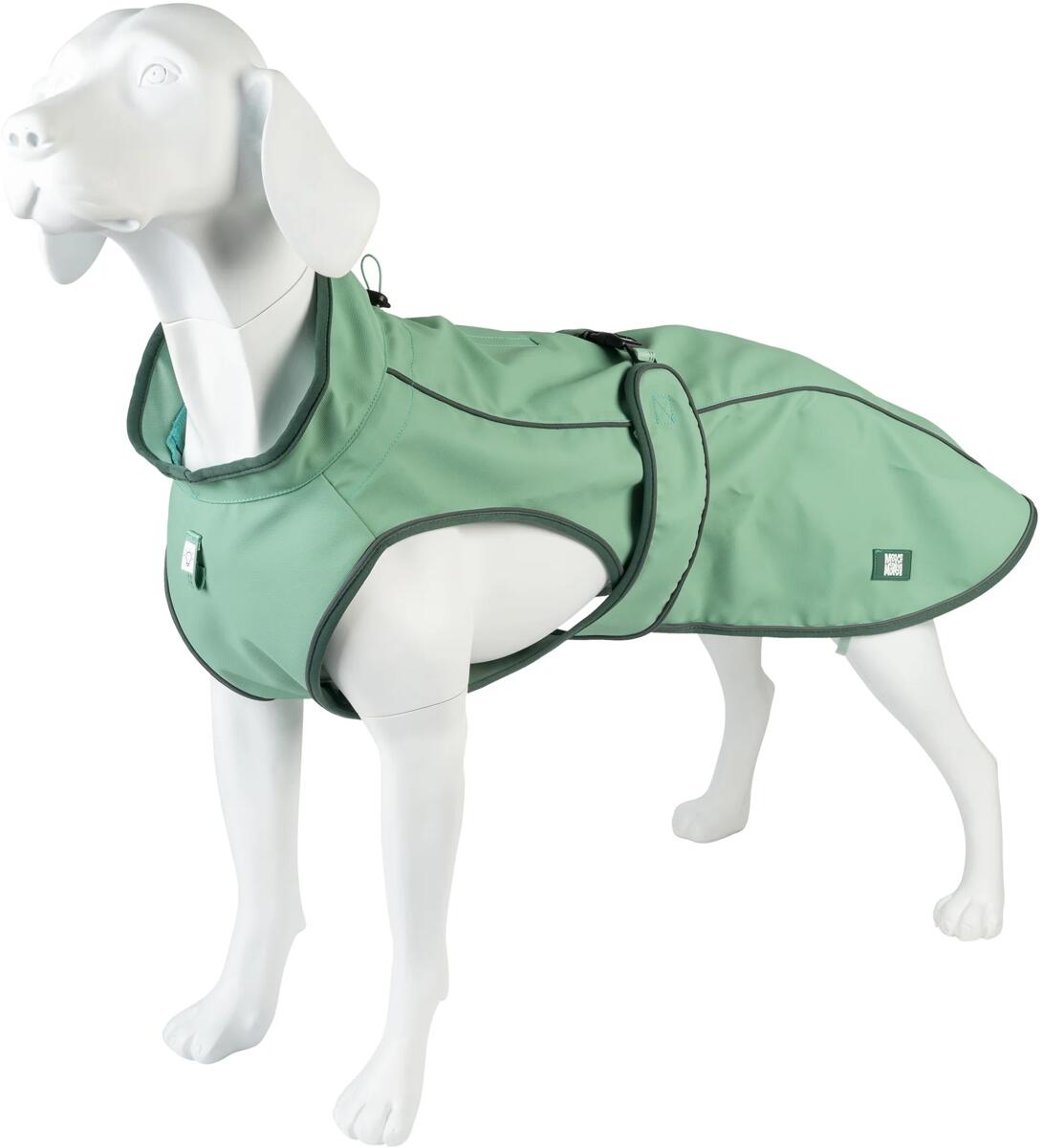 Max & Molly Matrix 2.0 Regenmantel, XXS/40cm, jade