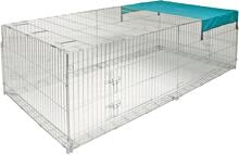 KERBL Pet Freilaufgehege mit Ausbruchsperre, 230x115x70cm