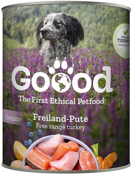 Goood Senior Nassfutter mit Pute & Forelle, 6x800g