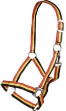 Cavezza HKM Budapest, nero/rosso/oro, purosangue