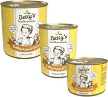 Bettys Landhausküche Cat Nassfutter mit Geflügel pur