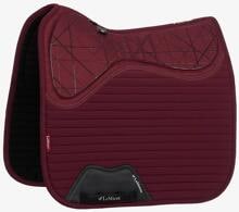 Sottosella da dressage LeMieux Soft Shell antiscivolo, bordeaux, taglia unica