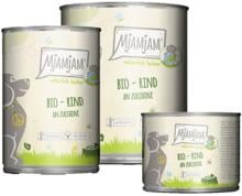 Mjamjam BIO Nassfutter mit Rind & Zucchini