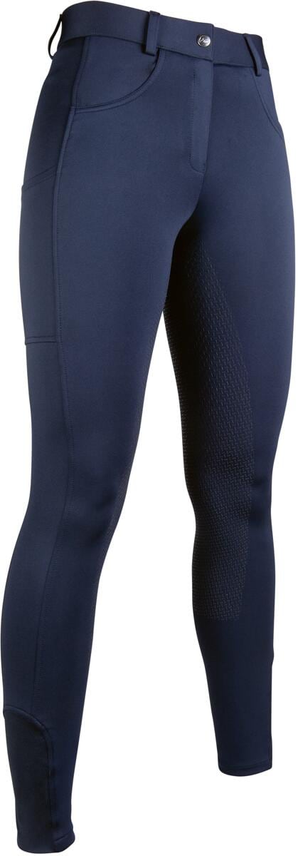 HKM Emma Reithose, Silikon-Vollbesatz, dunkelblau, 42