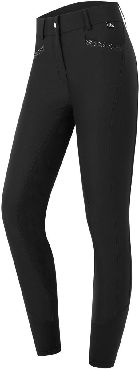 ELT Oktavia Curved High Waist Reithose, schwarz, 46