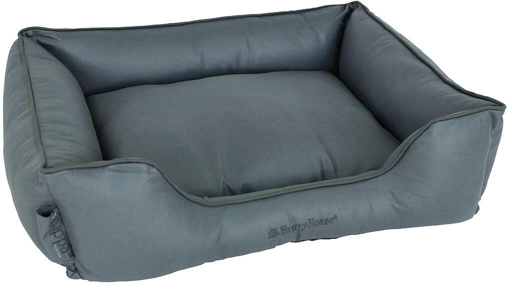 Happy House Nappa Hundebett, rechteckig, grau, L