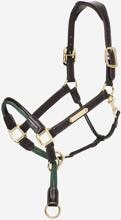 LeMieux Rope Control Halter, brown, Full