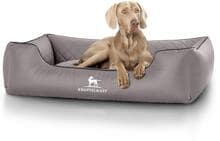 Knuffelwuff Madison orthopädisches Hundebett, 105x75cm, grau