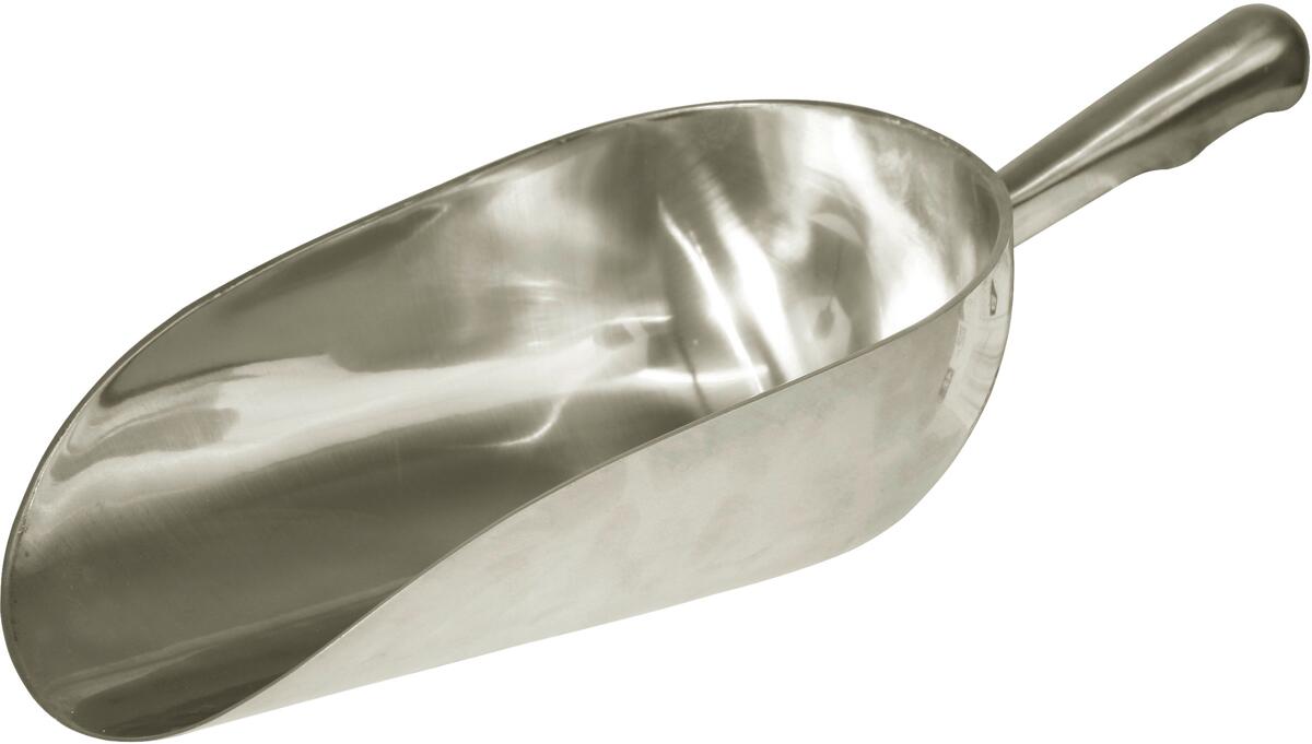 KERBL Aluminium-Abwiegeschaufel, rund, 1,6kg