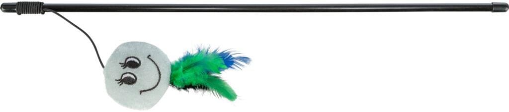 Trixie Smiley Katzenminze Spielangel, Kunststoff/Plüsch, 50cm