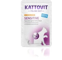 Kattovit Diet Sensitive Frischebeutel Nassfutter mit Huhn & Pute, 24x85g