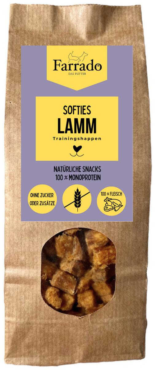Farrado Softies Trainingssnack, 200g, Lamm