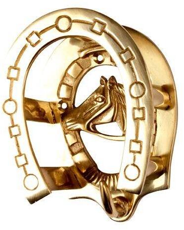 HKM Trensenhalter, Messing