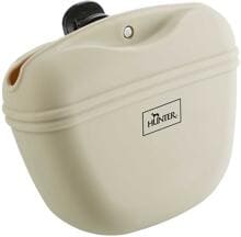 HUNTER Lugo - Sacchetto porta snack in silicone, beige, taglia S