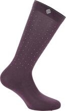 Calzini EQUITHÈME Kamilia Je t'aime, viola, 34-36