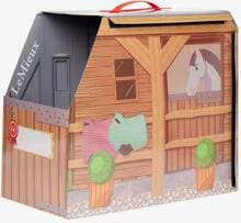 LeMieux Toy Pony - Trasportino reversibile, taglia unica, grigio