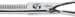 Ibanez Diamond Allure Modellierschere, gebogen, 18cm