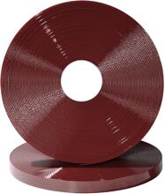 Rotolo di nastro BioThane Beta Standard, bordeaux, 12 mm, 30 m