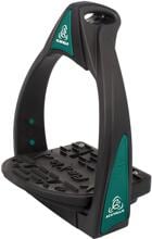 Staffa Acavallo Flexia, taglia unica, nero/verde