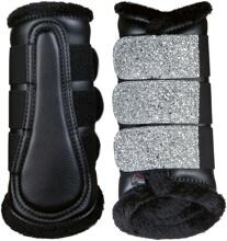 Ghette HKM Sparkle, nero, L