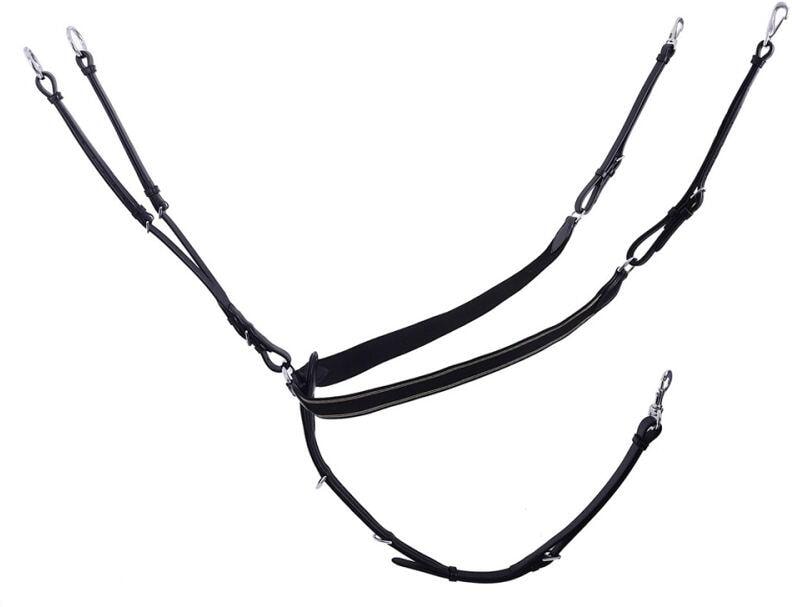 Schockemöhle Pro Jump Plus SP Vorderzeug, black/silver, VB