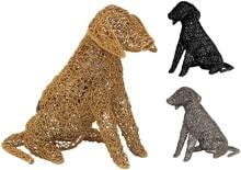Lampada per cani in rattan Happy House