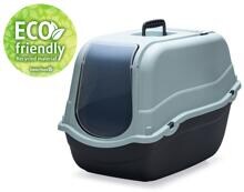 beeztees Romeo Eco Katzentoilette, hellblau/blau, 57x39x41cm
