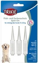 Trixie Floh- und Zeckenschutz Spot-On, mit tlere Hunde, 3x3ml