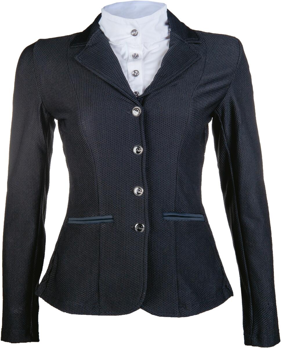 HKM Mesh Linda Turnierjacket, schwarz, 38