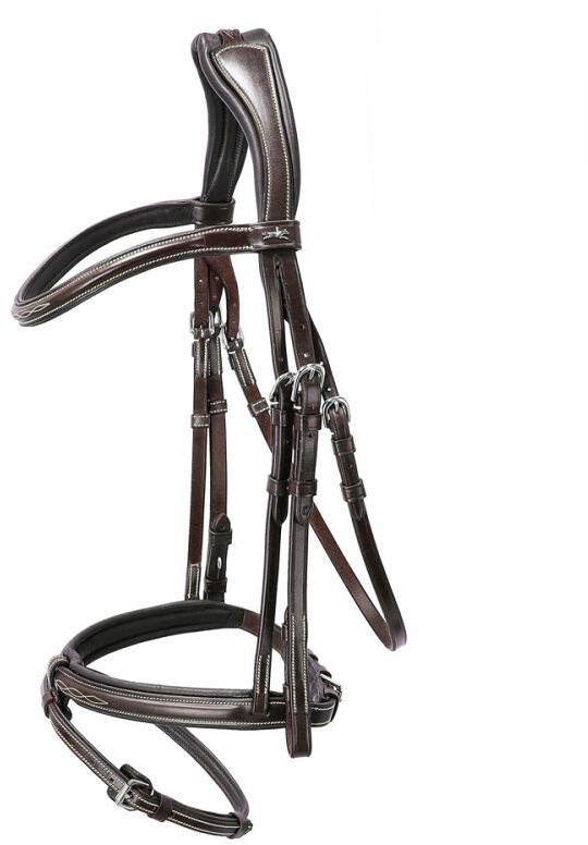 Schockemöhle SP Tokyo F Select Trense, espresso/cream/silver, WB