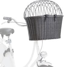 Trixie Front-Fahrradkorb, anthrazit, 44x41x34cm