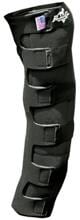 Professional"s Choice Nine Pocket Ice Boot Kühlstiefel, One Size, 23", Paar, schwarz