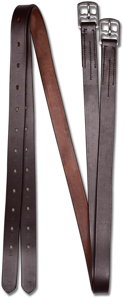 Waldhausen X-Line Steigbügelriemen, 25mm, braun, 130cm