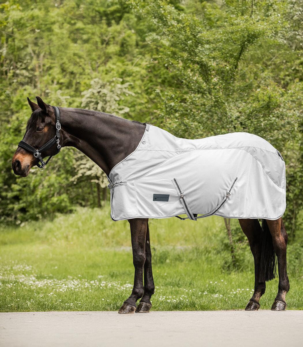Waldhausen Protect Regen-Fliegendecke, silbergrau/grau, 145cm