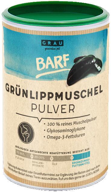 GRAU Grünlippmuschel Pulver, 170g