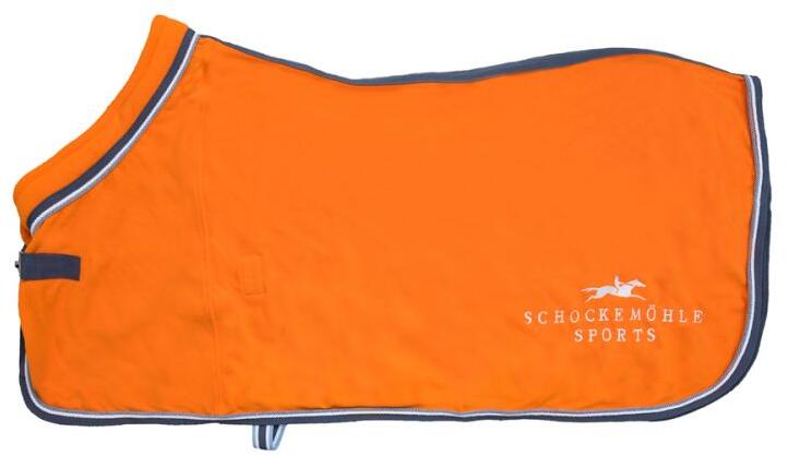 Schockemöhle Premium Logo SP Abschwitzdecke, orange, 125cm