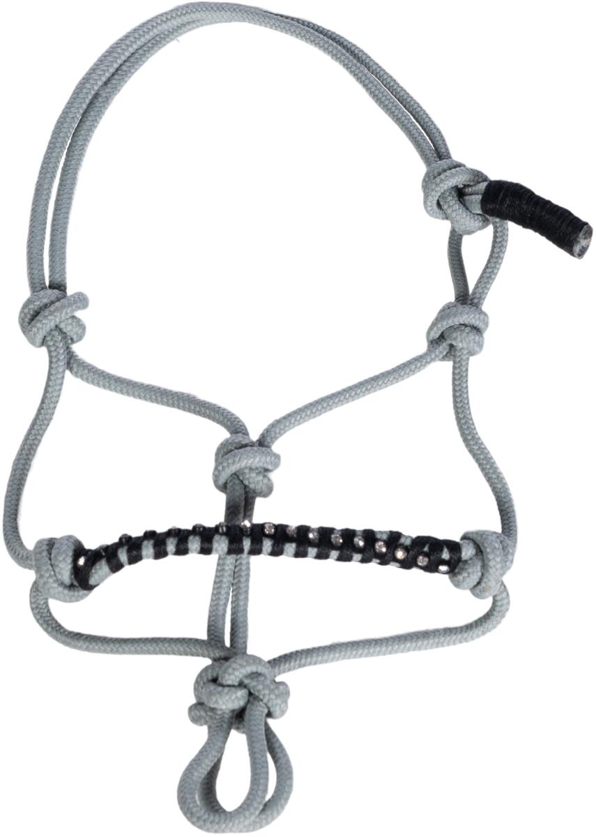 HKM Hobby Horsing Knotenhalfter, grau