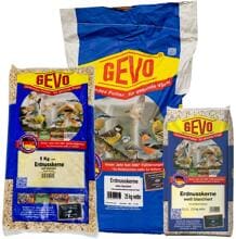 Mangime per uccelli in granella di arachidi GEVO, bianco sbollentato